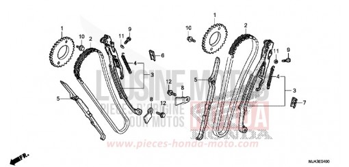 CAM CHAIN VT750CSD de 2013